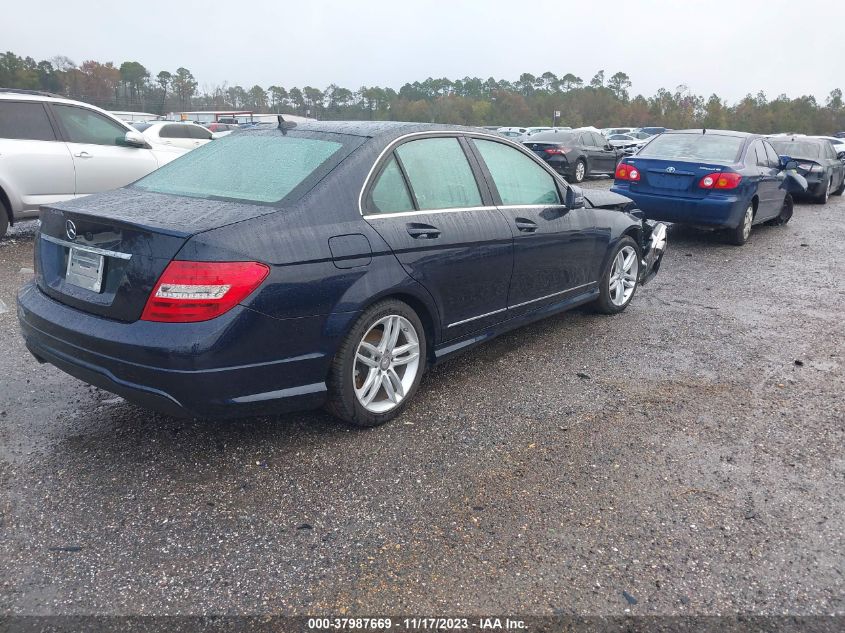 2014 MERCEDES-BENZ C 250 SPORT/LUXURY - WDDGF4HB3ER311909