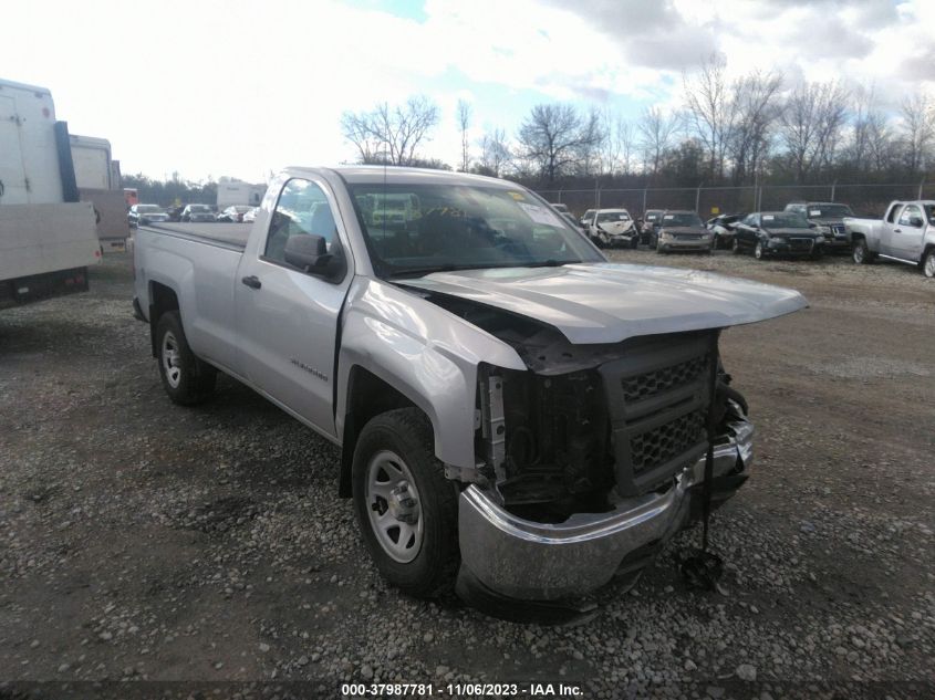 2014 CHEVROLET SILVERADO 1500 WORK TRUCK 1WT - 1GCNCPEH2EZ176605