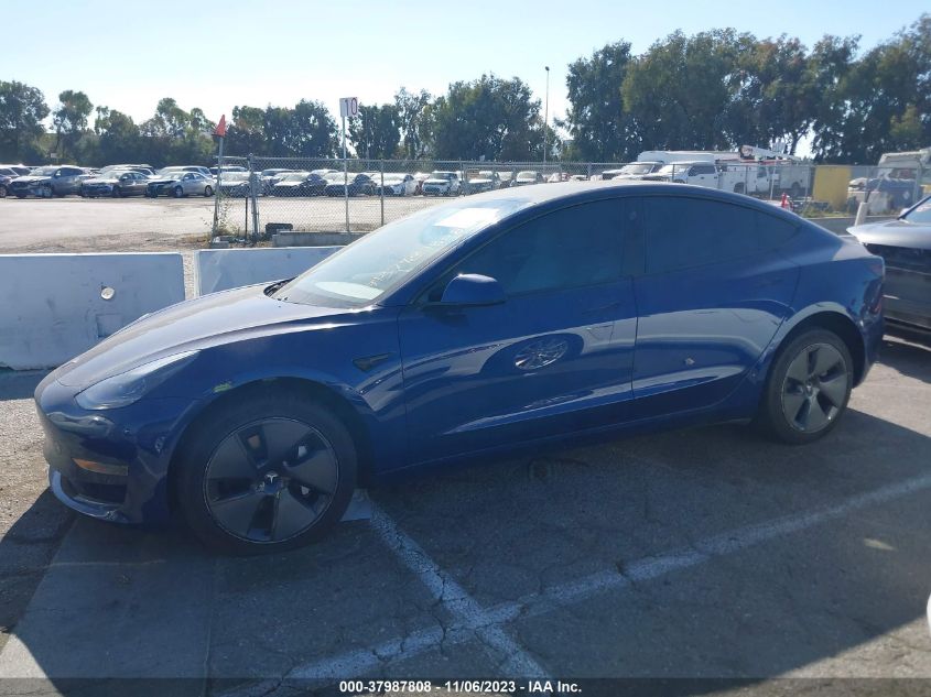 2021 TESLA MODEL 3 - 5YJ3E1EAXMF938665