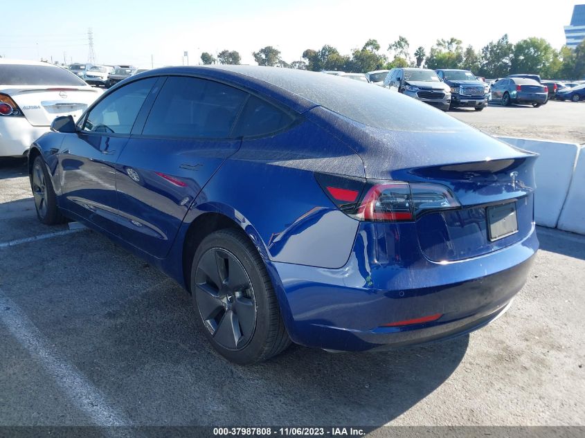 2021 TESLA MODEL 3 - 5YJ3E1EAXMF938665