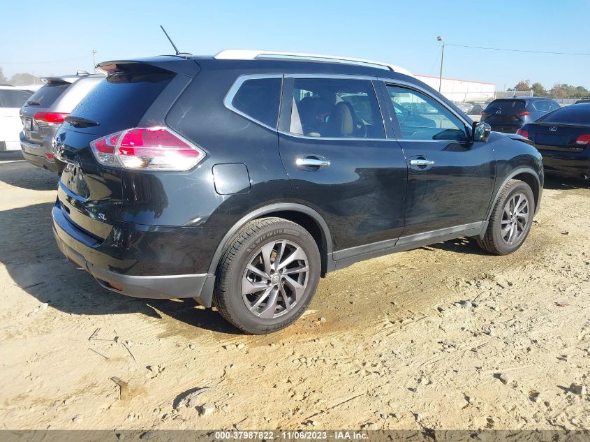 2016 NISSAN ROGUE SL - 5N1AT2MT5GC808554