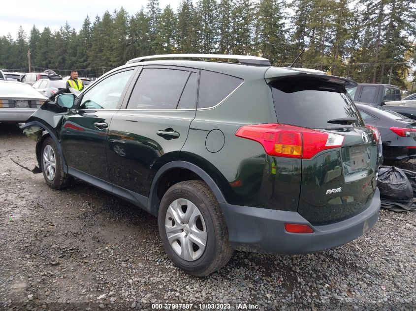 2013 TOYOTA RAV4 LE - 2T3BFREV1DW098960