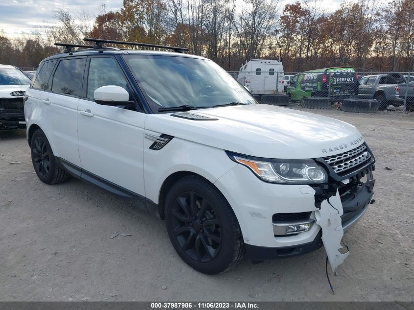 2015 LAND ROVER RANGE ROVER SPORT 3.0L V6 SUPERCHARGED HSE - SALWR2VF1FA521734
