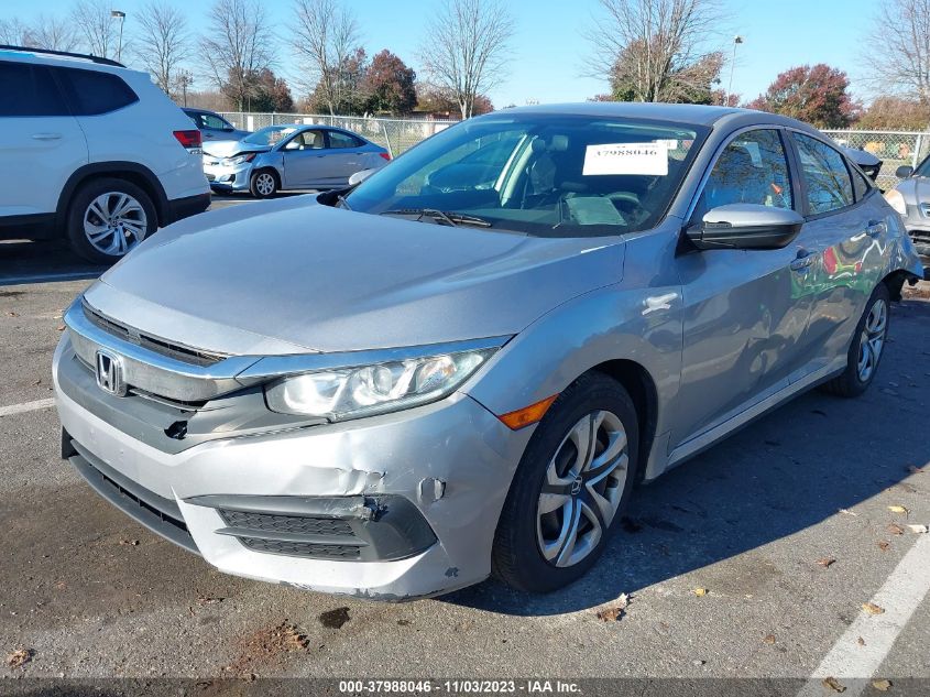 2016 HONDA CIVIC LX - 19XFC2F53GE216314