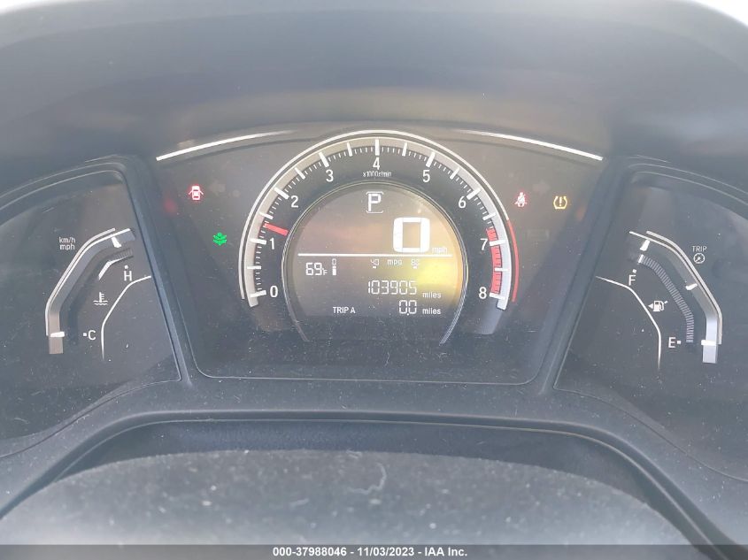 2016 HONDA CIVIC LX - 19XFC2F53GE216314