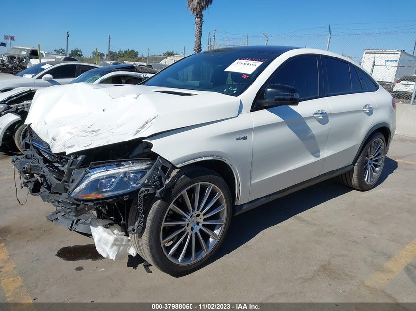 VIN 4JGED6EB4HA057732 2017 MERCEDES-BENZ AMG GLE 43 COUPE 4MATIC