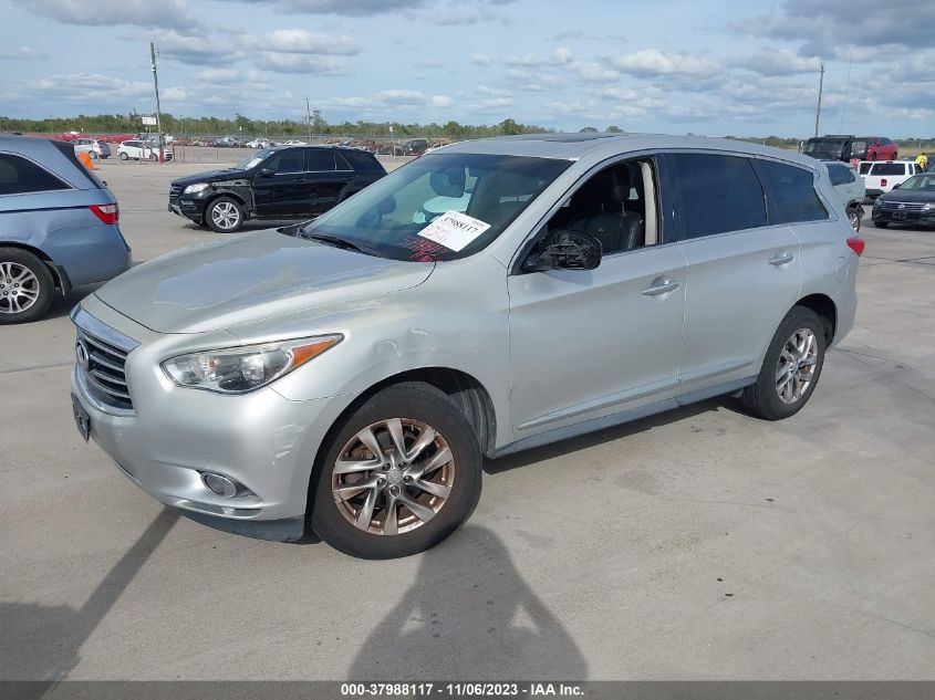 2013 INFINITI JX - 5N1AL0MN0DC302325