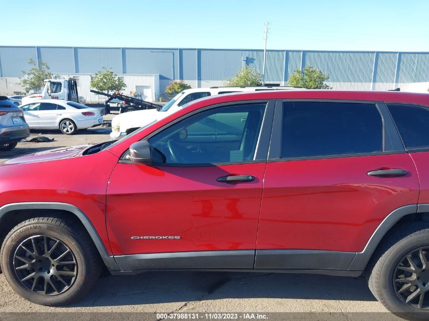 2014 JEEP CHEROKEE SPORT - 1C4PJMAB5EW253127
