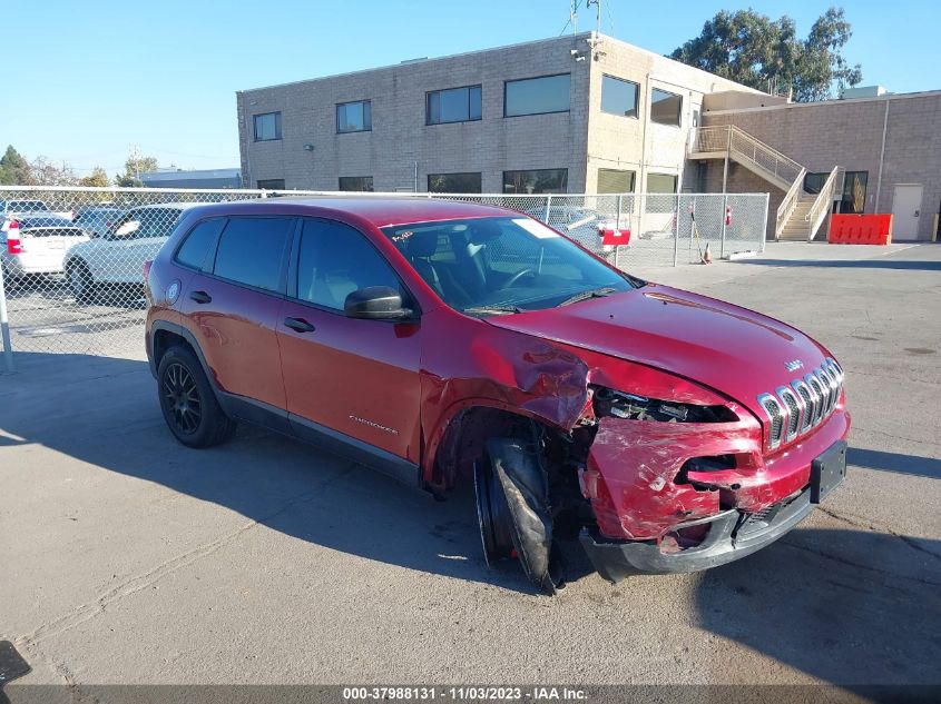 2014 JEEP CHEROKEE SPORT - 1C4PJMAB5EW253127