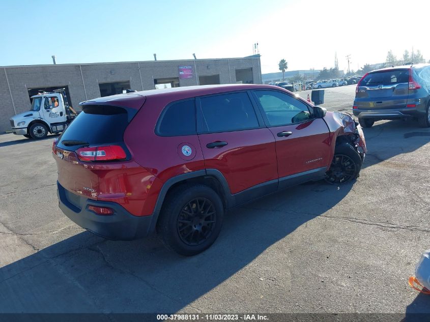 2014 JEEP CHEROKEE SPORT - 1C4PJMAB5EW253127