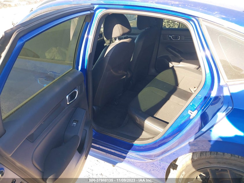 VIN 2HGFE2F5XNH521886 2022 HONDA CIVIC SPORT