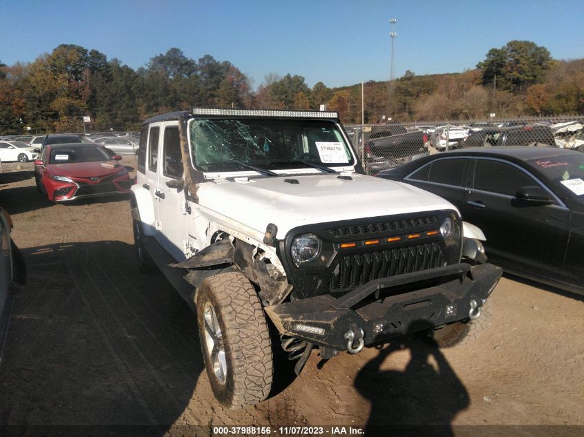 2019 JEEP WRANGLER UNLIMITED SAHARA - 1C4HJXEG4KW599290