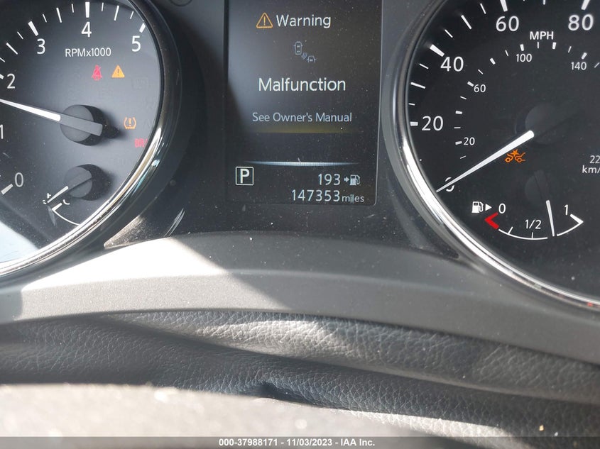 VIN 5N1AT2MTXHC865317 2017 NISSAN ROGUE S/SL