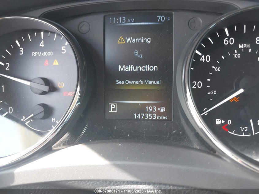 VIN 5N1AT2MTXHC865317 2017 NISSAN ROGUE S/SL