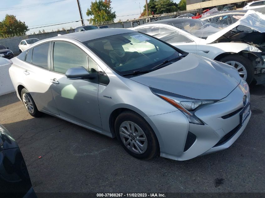 JTDKBRFU5J3590911 TOYOTA PRIUS TWO/TWO ECO/THREE 2018