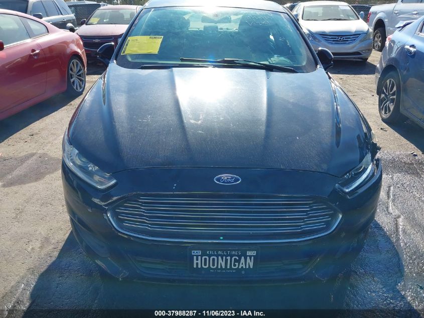 2013 FORD FUSION SE - 3FA6P0H74DR182417