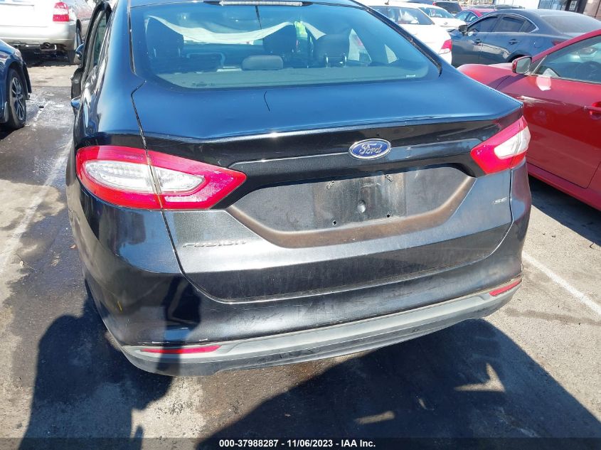 2013 FORD FUSION SE - 3FA6P0H74DR182417