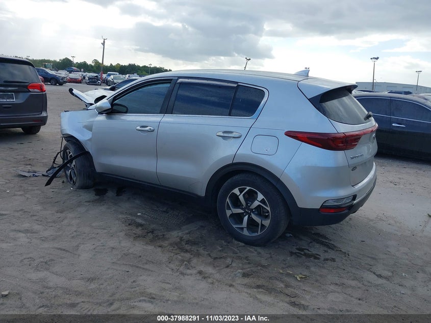 VIN KNDPM3AC2L7630207 2020 KIA SPORTAGE LX