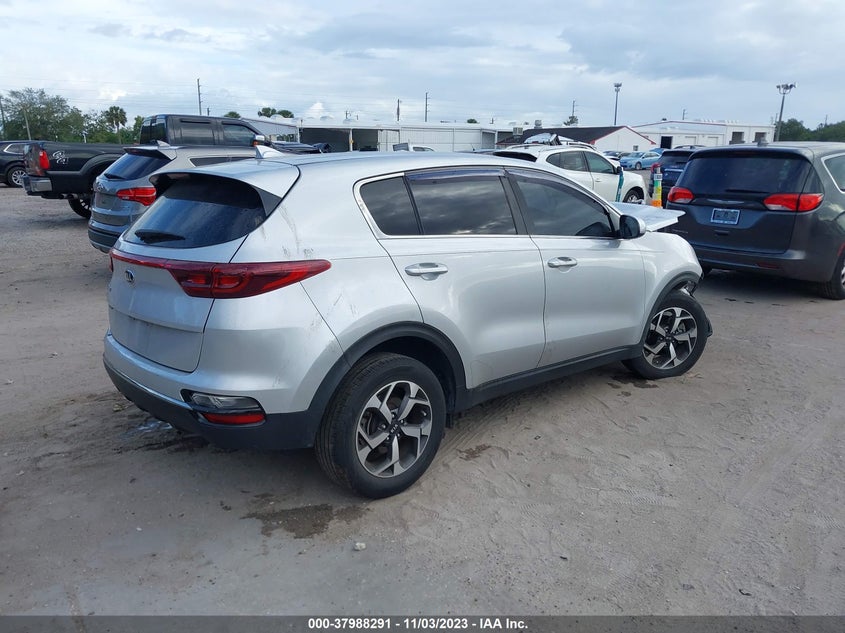 VIN KNDPM3AC2L7630207 2020 KIA SPORTAGE LX
