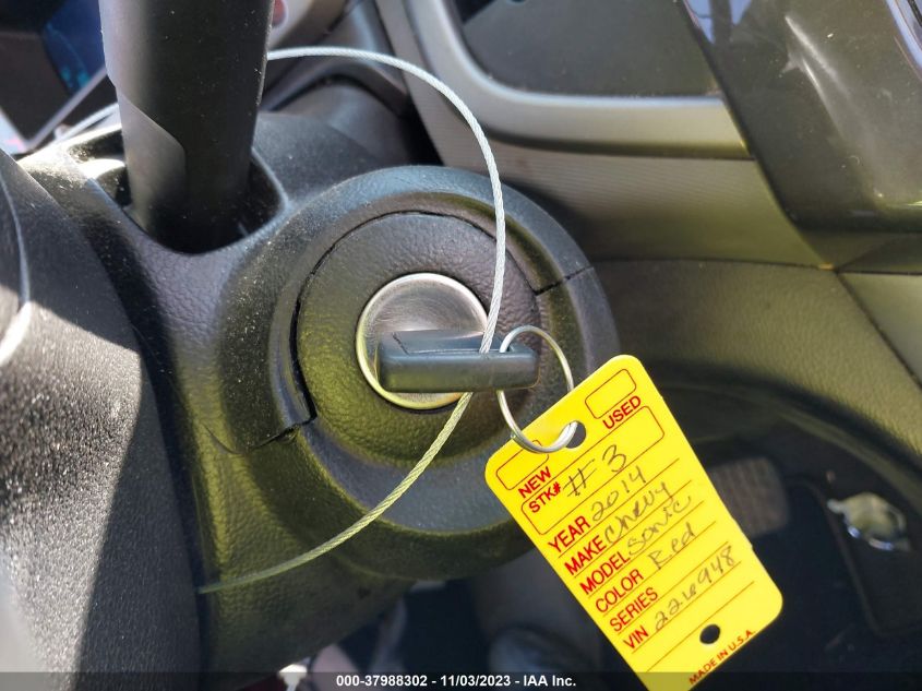 2014 CHEVROLET SONIC LTZ AUTO - 1G1JE6SB8E4226948