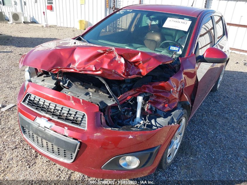 2014 CHEVROLET SONIC LTZ AUTO - 1G1JE6SB8E4226948