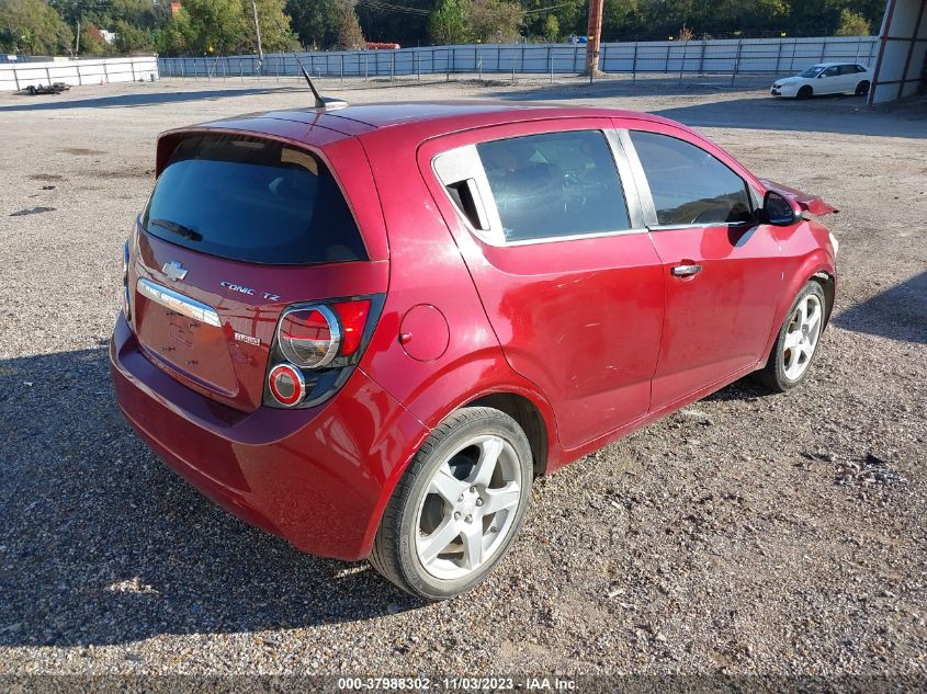 2014 CHEVROLET SONIC LTZ AUTO - 1G1JE6SB8E4226948