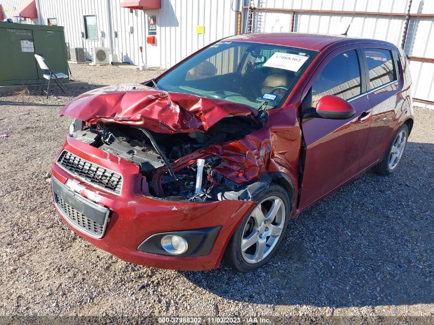 2014 CHEVROLET SONIC LTZ AUTO - 1G1JE6SB8E4226948
