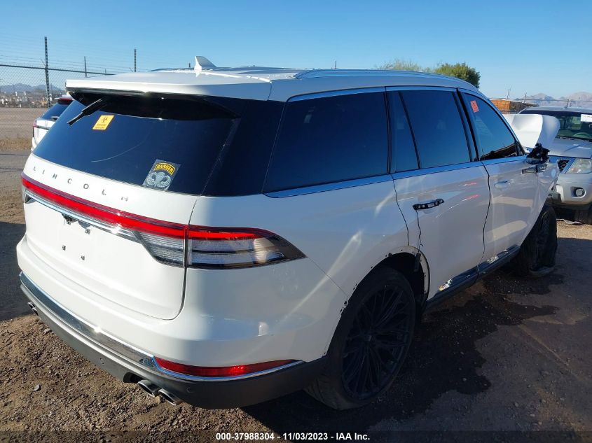 VIN 5LM5J7XC2NGL06801 2022 LINCOLN AVIATOR RESERVE