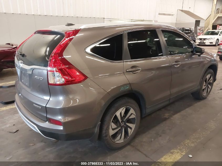2015 HONDA CR-V TOURING - 5J6RM4H9XFL128205