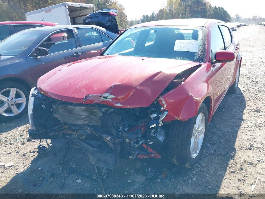 2013 DODGE AVENGER SXT - 1C3CDZCG4DN663390