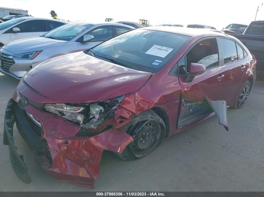 VIN JTDEPMAE8NJ194572 2022 TOYOTA COROLLA LE