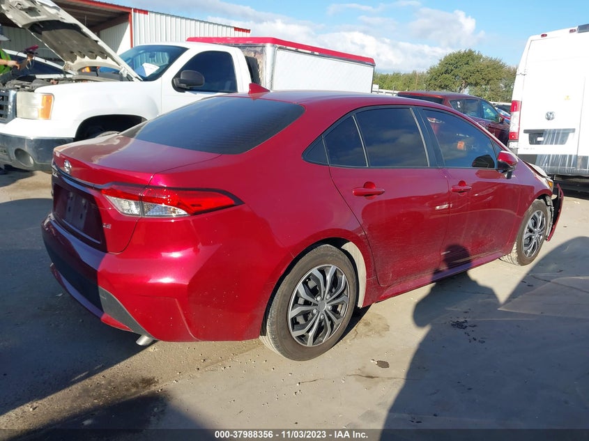 VIN JTDEPMAE8NJ194572 2022 TOYOTA COROLLA LE