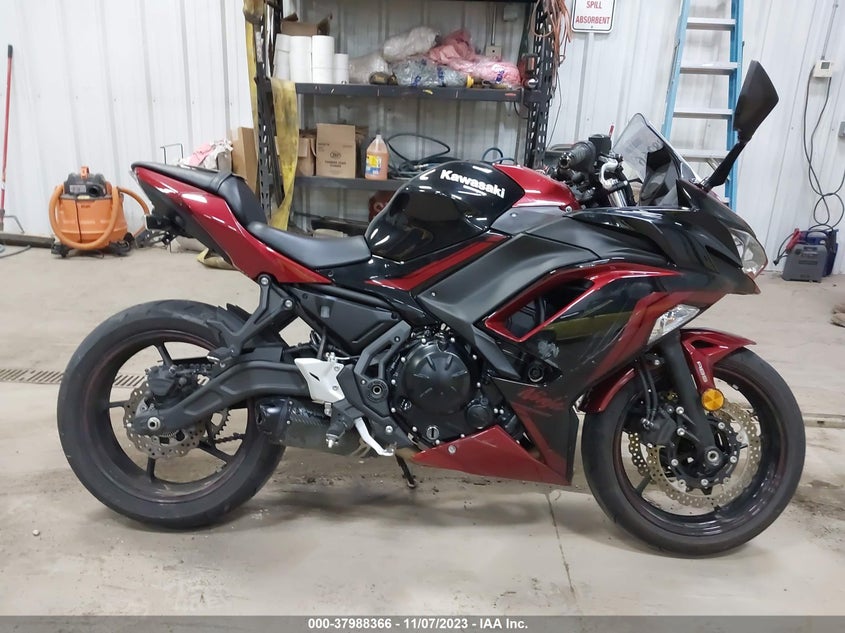 VIN ML5EXEM10MDA38034 2021 KAWASAKI EX650 M