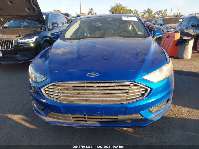 VIN 3FA6P0LU2HR313315 2017 FORD FUSION HYBRID SE