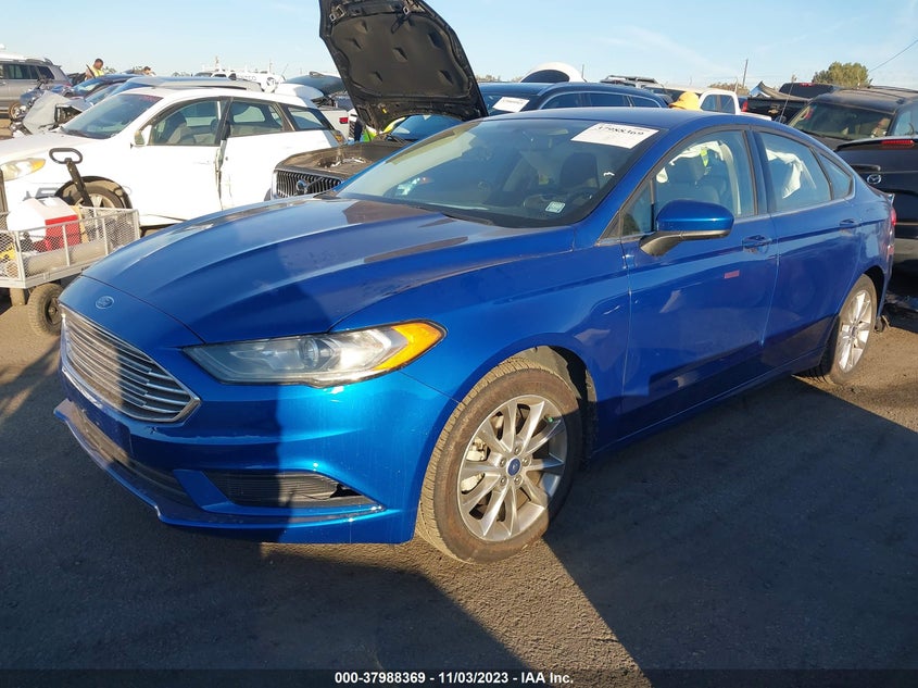 VIN 3FA6P0LU2HR313315 2017 FORD FUSION HYBRID SE