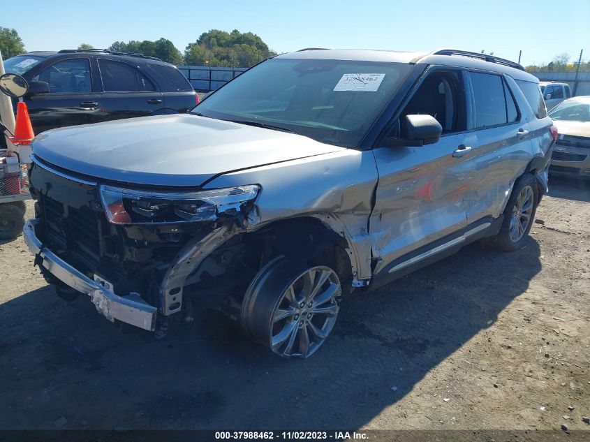 2022 FORD EXPLORER XLT - 1FMSK7DH9NGA68495