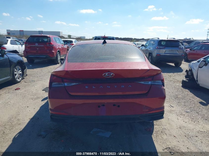 2022 HYUNDAI ELANTRA SEL - KMHLS4AG9NU244851