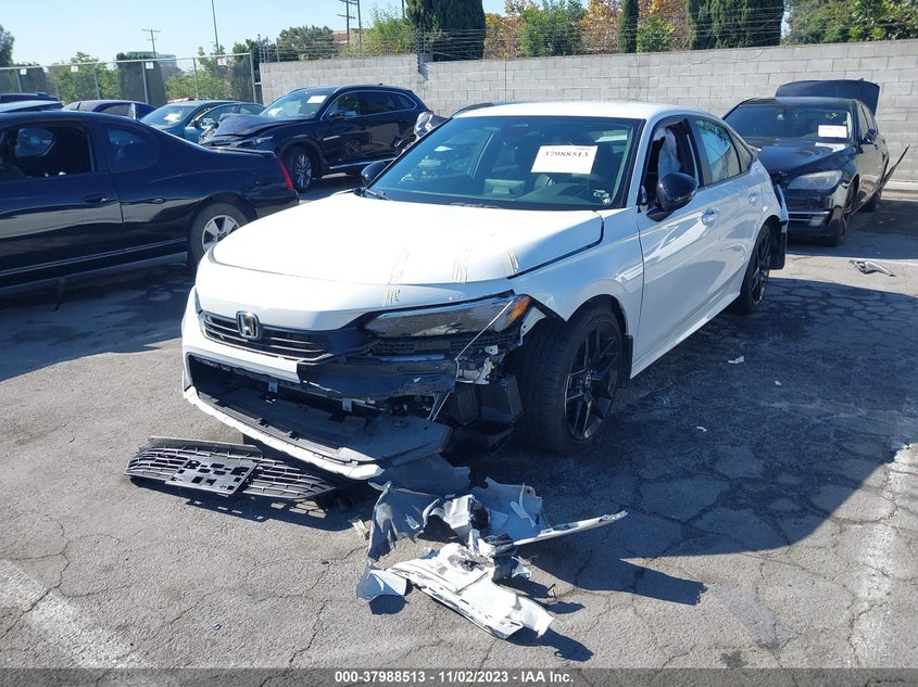 VIN 2HGFE2F56NH598898 2022 HONDA CIVIC SPORT