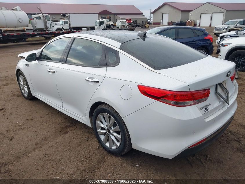 2018 KIA OPTIMA EX - 5XXGU4L32JG219042