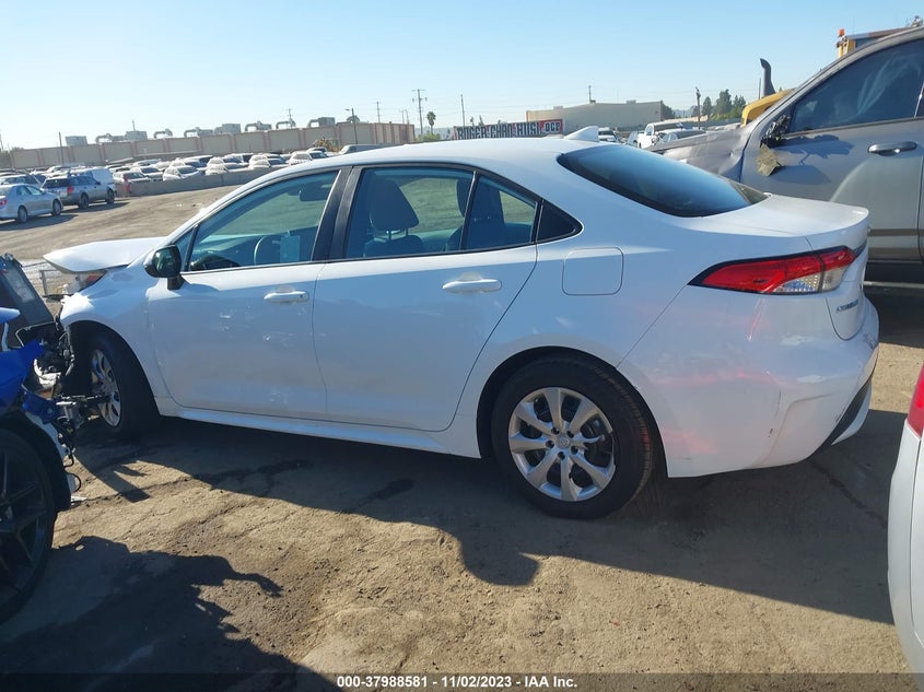 VIN 5YFEPMAE3MP148397 2021 TOYOTA COROLLA LE