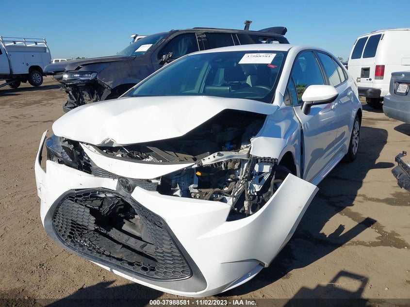 VIN 5YFEPMAE3MP148397 2021 TOYOTA COROLLA LE