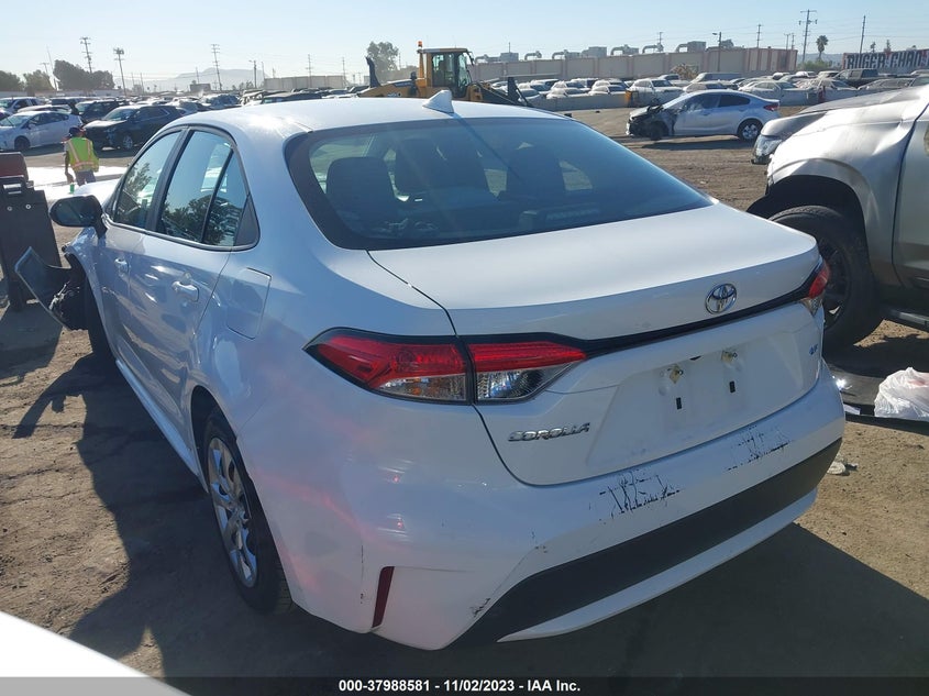 VIN 5YFEPMAE3MP148397 2021 TOYOTA COROLLA LE