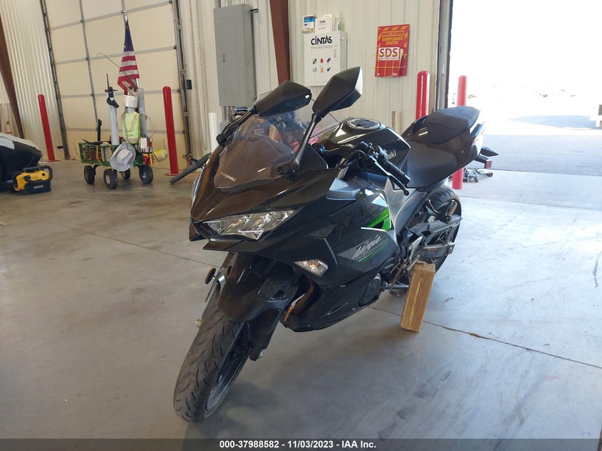 VIN JKAEXKG13PDAS1842 2023 KAWASAKI EX400