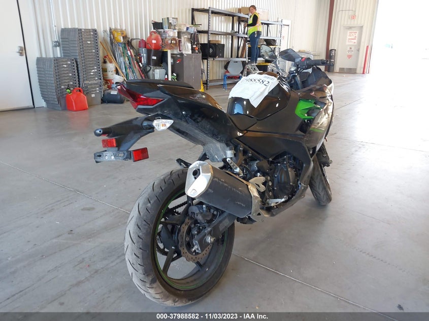 VIN JKAEXKG13PDAS1842 2023 KAWASAKI EX400