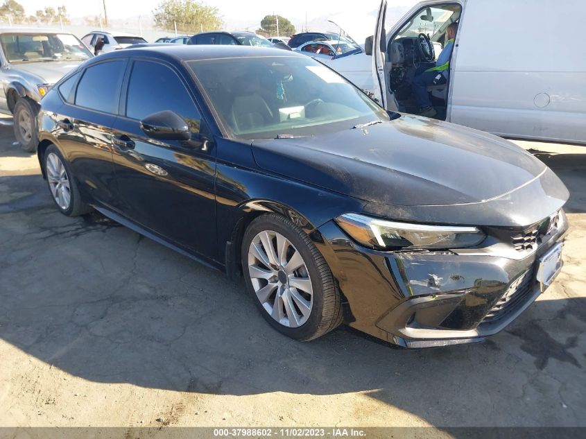 19XFL2H82NE009630 HONDA CIVIC HATCHBACK SPORT 2022