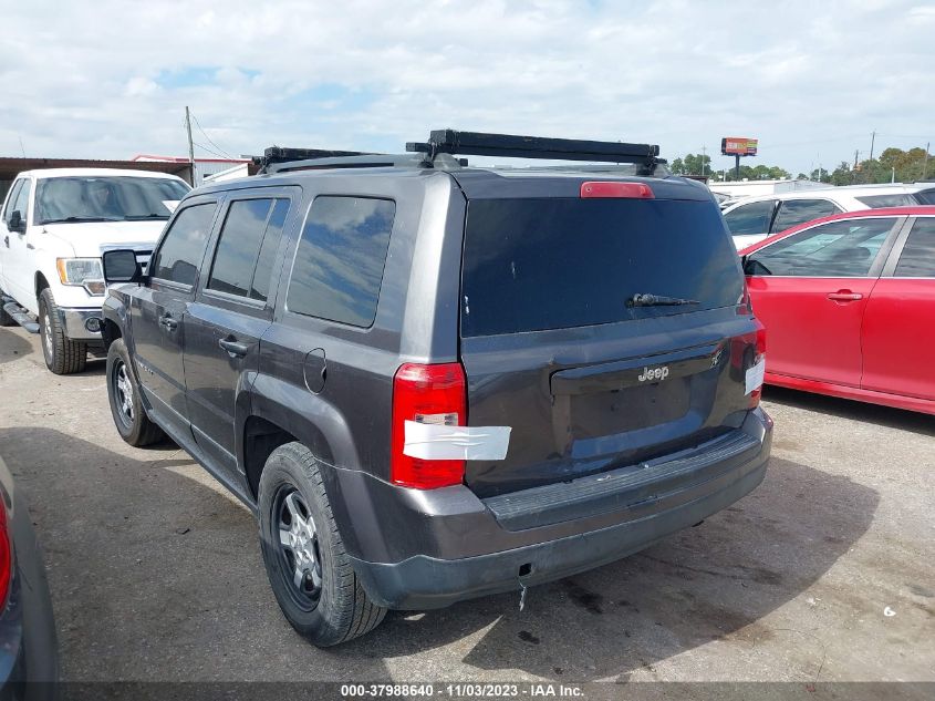 2015 JEEP PATRIOT SPORT - 1C4NJPBA9FD377185