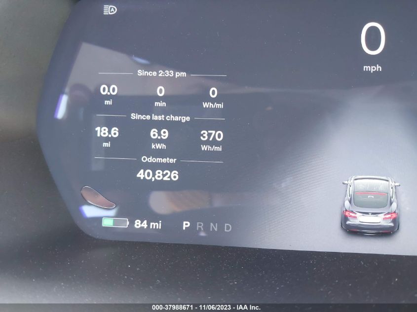 2014 TESLA MODEL S 60 KWH BATTERY - 5YJSA1S10EFP52081
