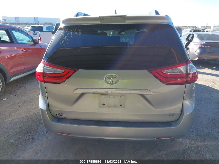2019 TOYOTA SIENNA LE - 5TDKZ3DC9KS020820