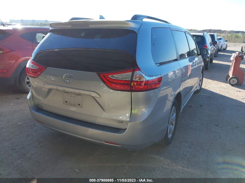 2019 TOYOTA SIENNA LE - 5TDKZ3DC9KS020820