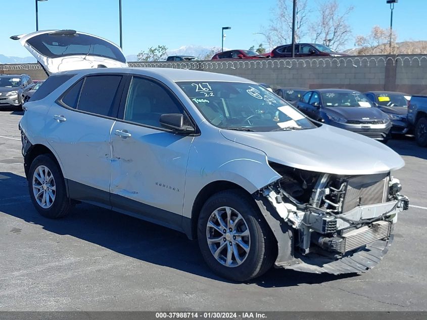 2019 CHEVROLET EQUINOX LS - 3GNAXHEV1KS587296